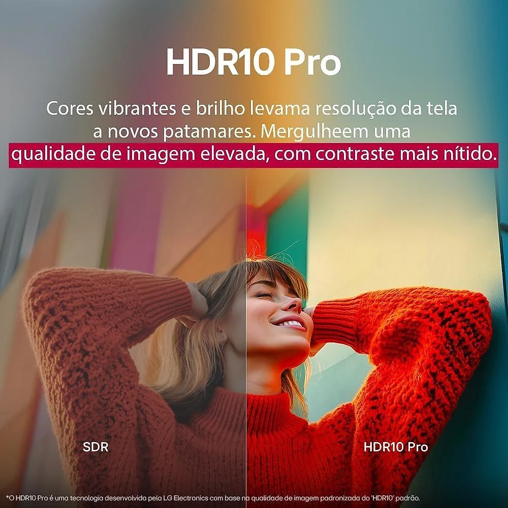 Smart tv 4k lg 43" uhd 43ua7500psa processador a7 gen8 alexa integrado otimizador de jogos