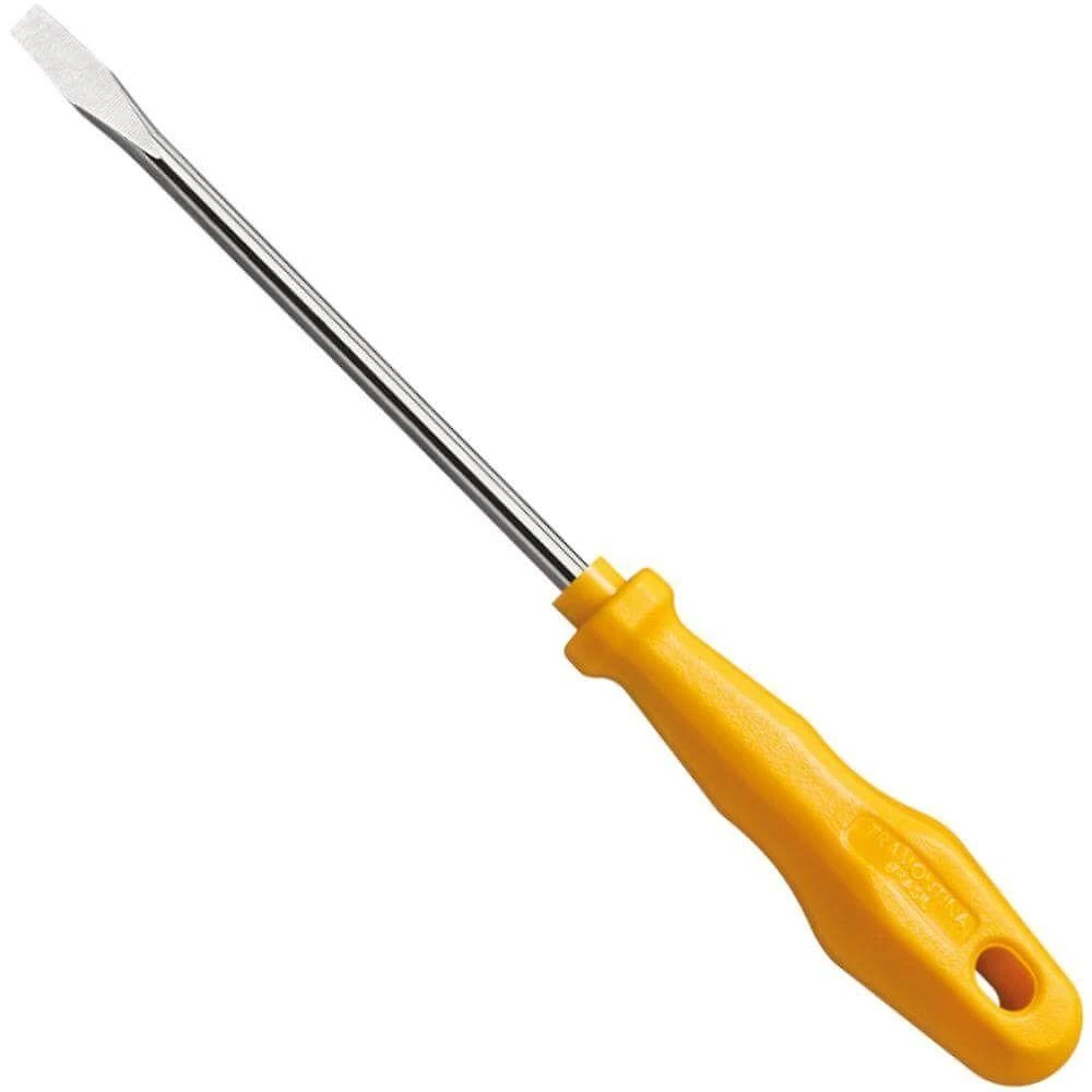 Chave De Fenda Yellow De 5-16x6"" Polegada - 41500042 - Tramontina Chave De Fenda Ponta Chata 5-16x6 Tramontina