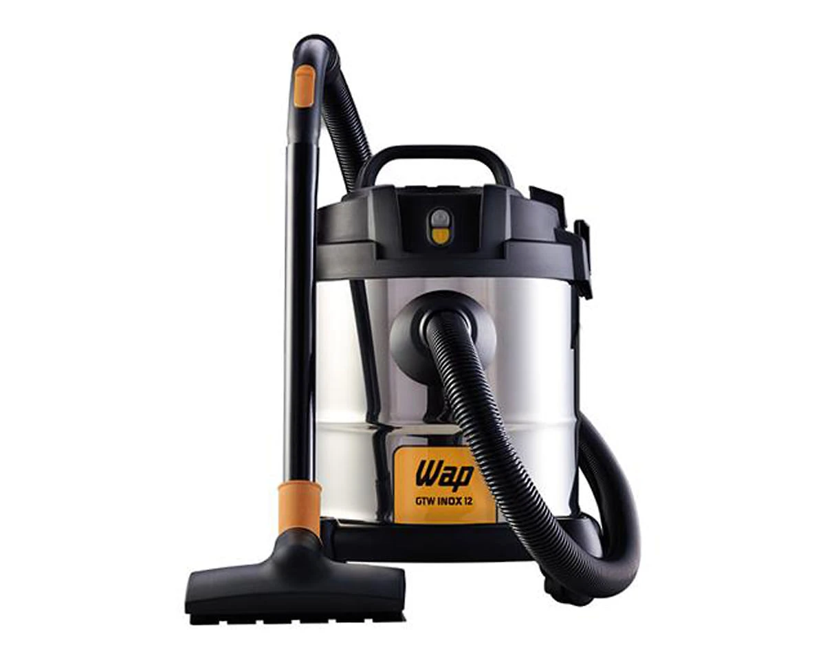 Aspirador de Pó e Água WAP GTW Inox 1400W 12 Litros