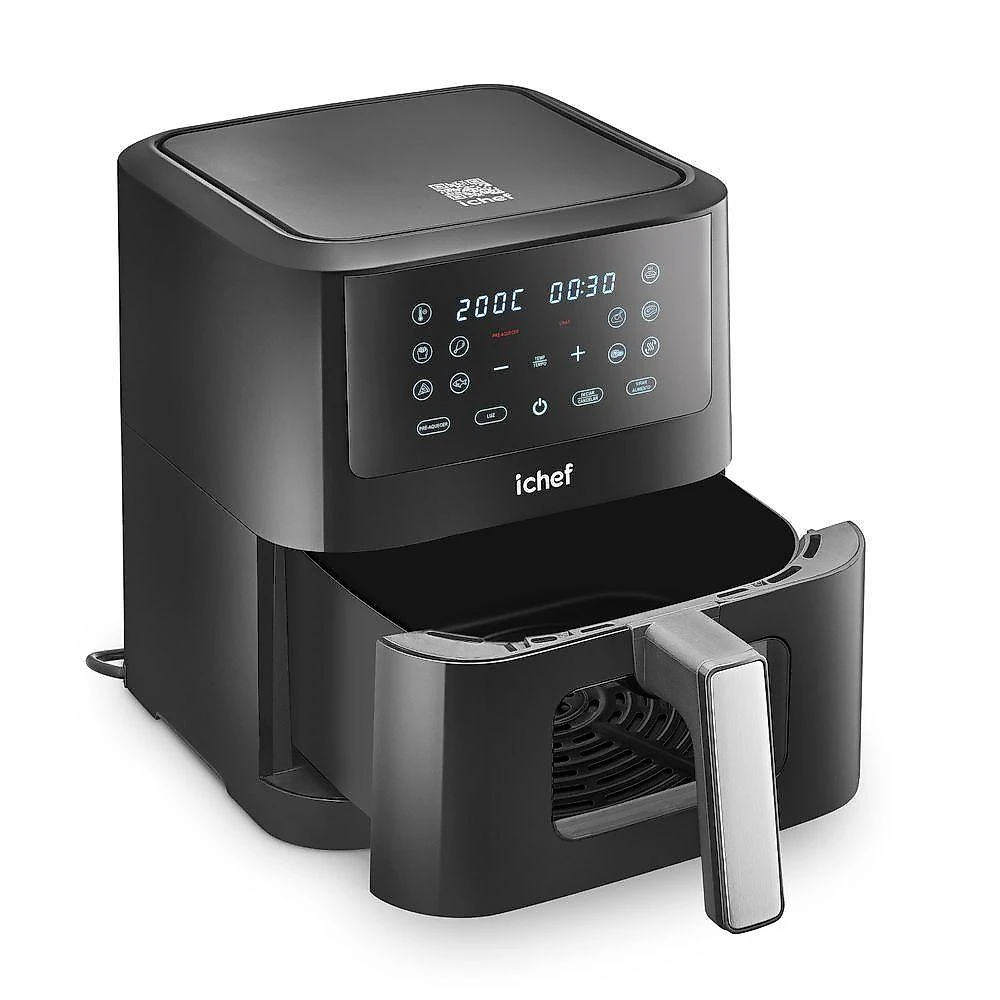 Fritadeira Elétrica Airfryer Ichef Smart Vision 6L 220V