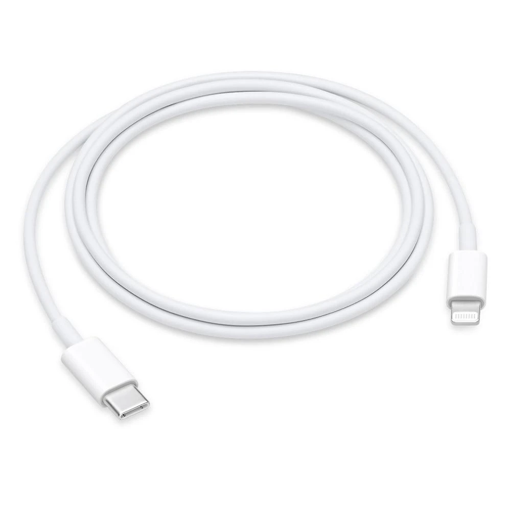 Cabo USB-C para Lightning Apple, 1 metro, Branco 