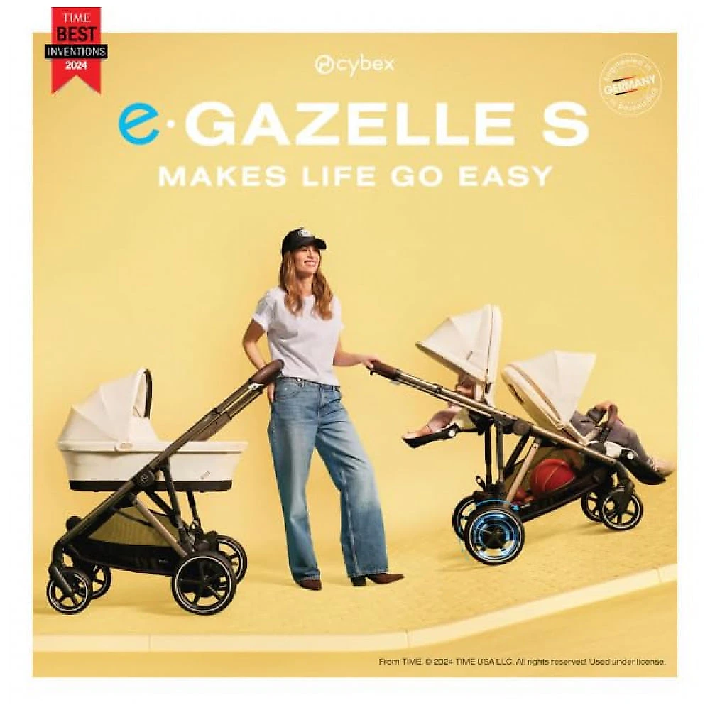 Segundo Assento para Carrinho Cybex Gazelle S Azul Oceano Conversão em Carrinho Duplo