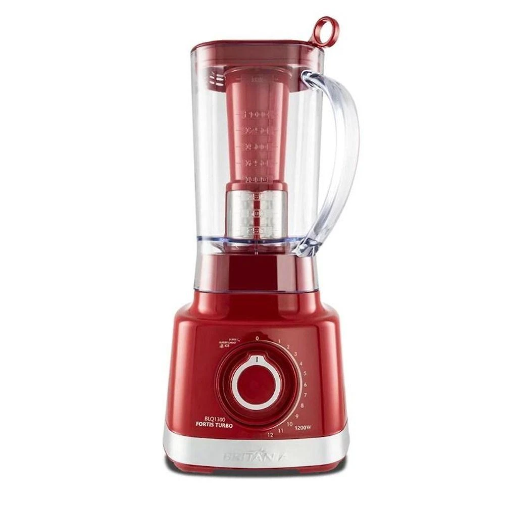 Liquidificador Britânia BLQ1300V 1200W 3L 12 Velocidades Vermelho 110V
