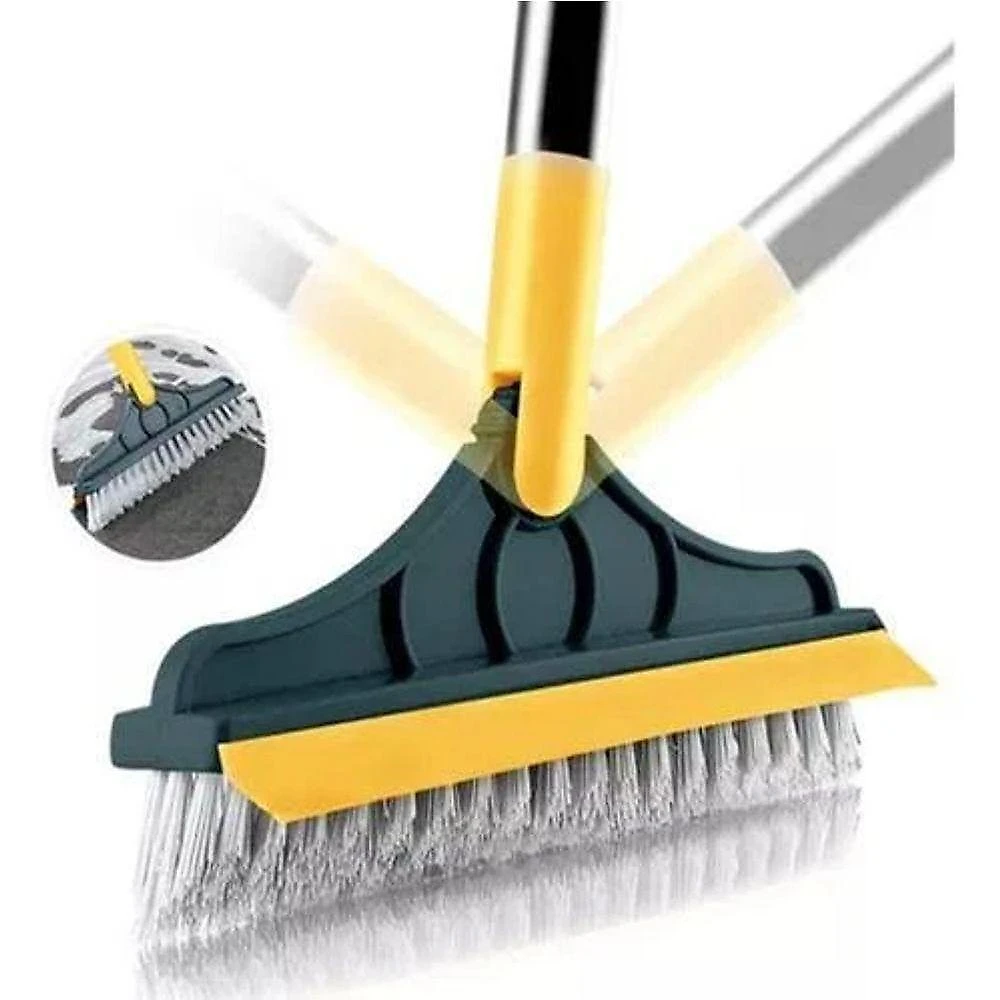Escova De Esfregar O Chão Magic Broom Com Rodo De Borracha