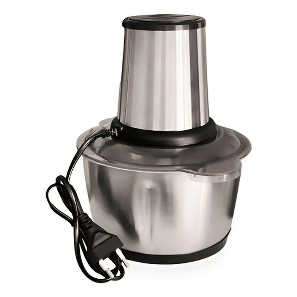 Processador Moedor Alimentos Elétrico Inox Com 4 Lâminas 2L 220V