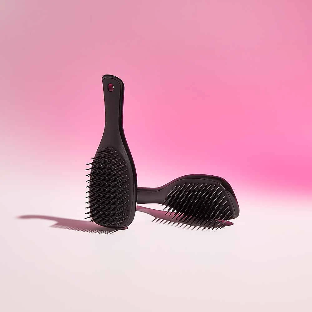 Mini Escova de Cabelo Tangle Teezer Ultimate Detangler Black 1un