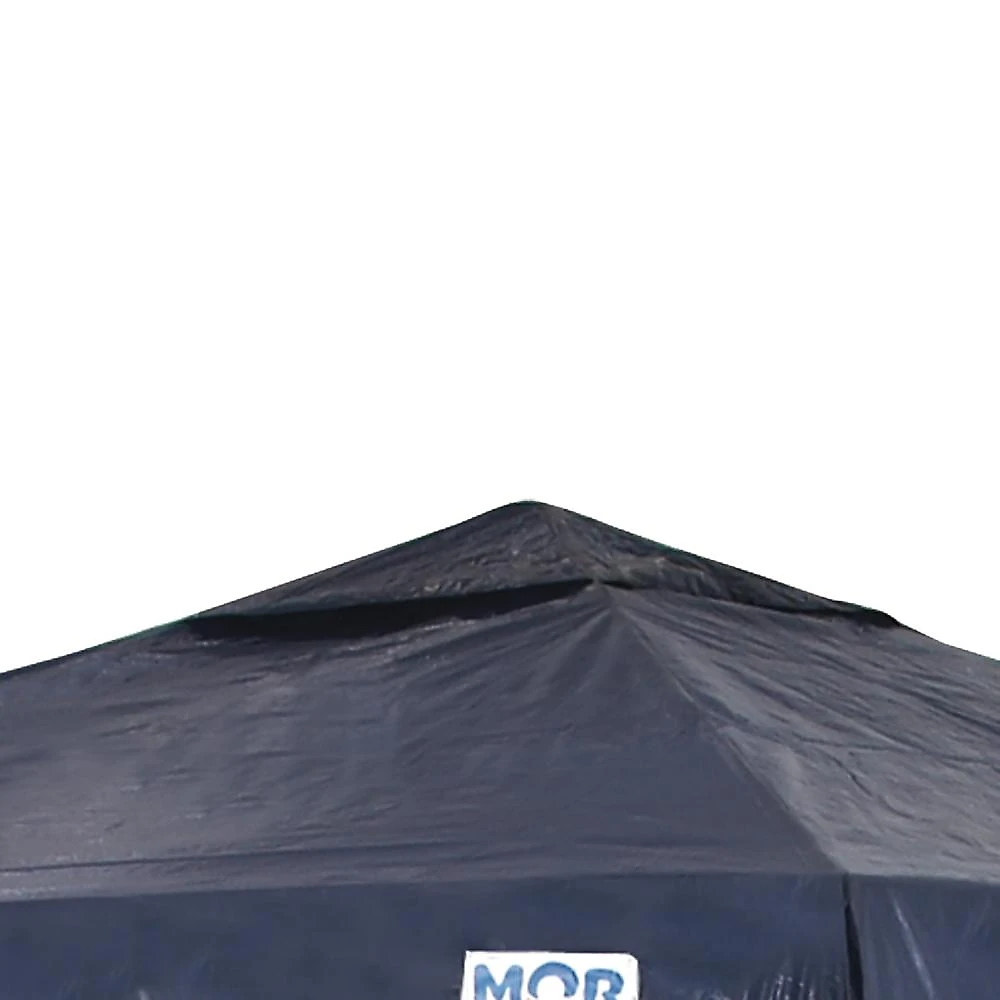 Tenda Praia Gazebo Rafia Cores Com Bolsa De Transporte Mor Azul