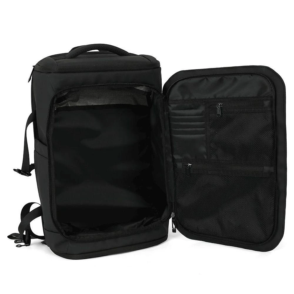 Mochila para Notebook Up4you Pu Impermeável Porta Calçados 25L Preto Executiva