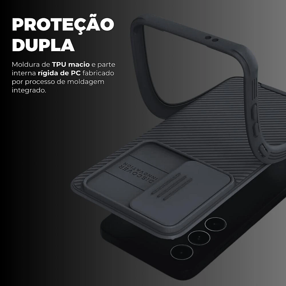 Capa para Samsung Galaxy S25 - Cam Shield Pro Nillkin - Gshield