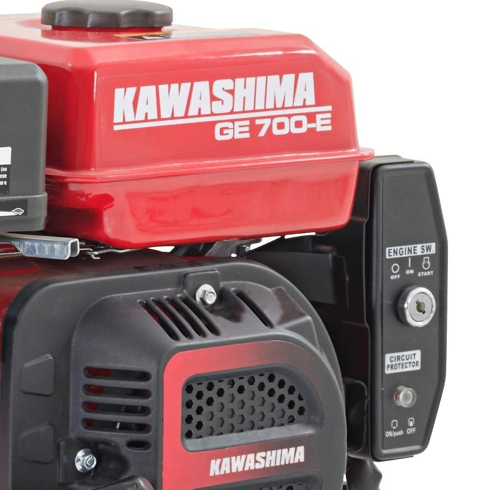 Motor Kawashima à Gasolina 212cc 7hp 4t Com Partida Elétrica