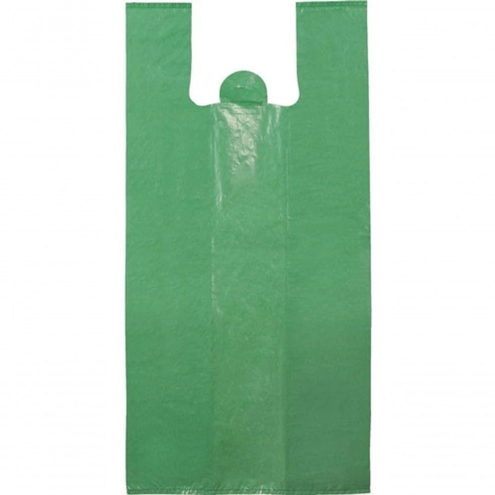 Sacolas Plásticas 30x40 Pct 4 kg com Polietileno Recuperado 100% Reciclável Verde Higipack