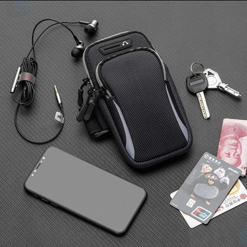 Braçadeira Esportiva para Celular Premium Suporte Braço Compatível Até 6.53 Polegadas Resistente