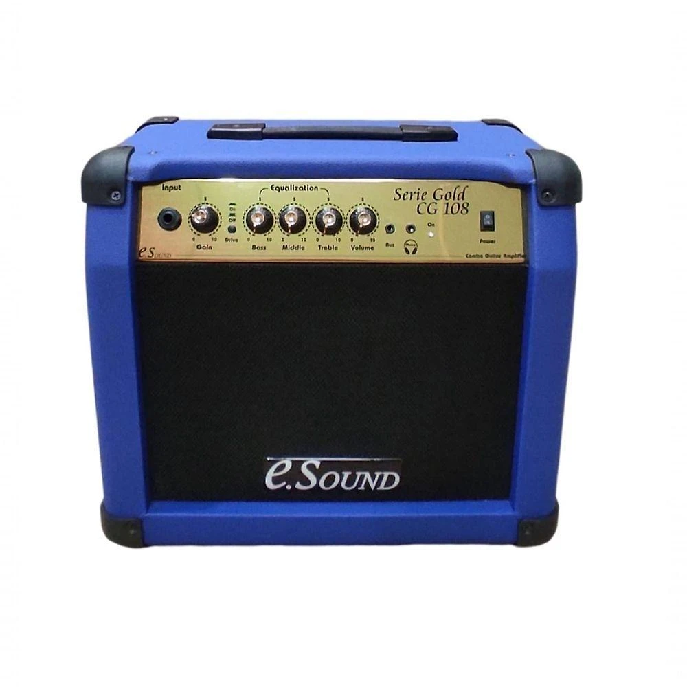 Amplificador de Guitarra Gold 108 30W RMS Dois Canais Azul Performance Sound