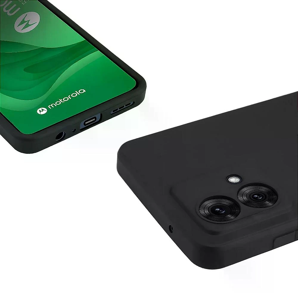 Kit Capa Silicon Veloz e Película Hydrogel HD para Motorola Moto G84 5G - Gshield