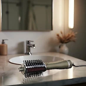 Escova Secadora Philco PES30 1300W 4 em 1 Cerâmica Bivolt Prata Cromado