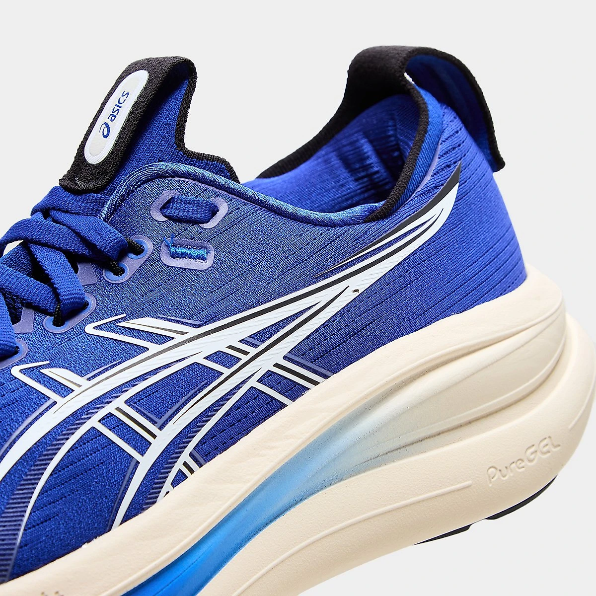 Tênis Asics Gel-Nimbus 28 Masculino Azul+Bege - 39