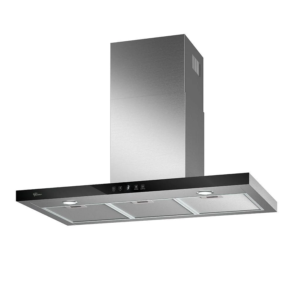 Coifa de Parede Fischer Infinity 90CM Inox Controle por Gesto 110V