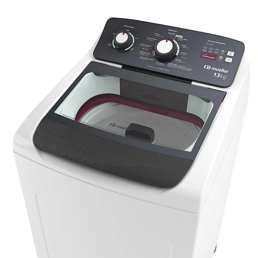 Máquina De Lavar Mueller 13kg, Com Ultracentrifugação Mla13 Branco 220V