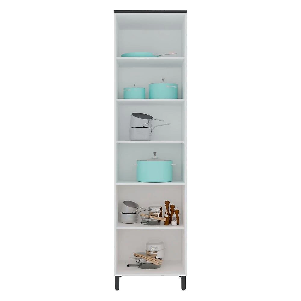 Paneleiro 60cm 2 Portas Cozinha Flórida Branco Artico