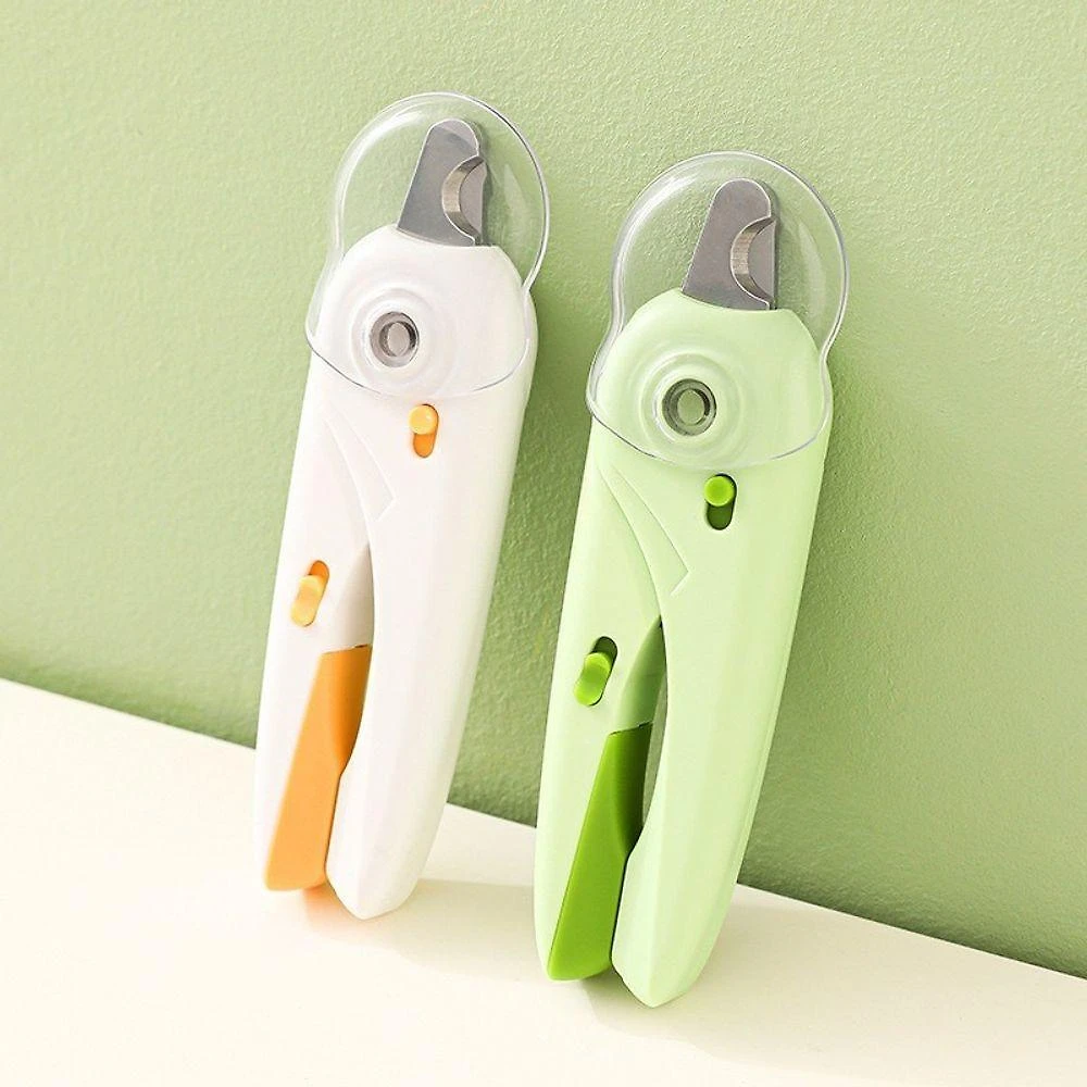 Conjunto de Cortadores de Unhas para Pets OEM com Luz LED para Cães Pequenos e Gatos em Aço Inox
