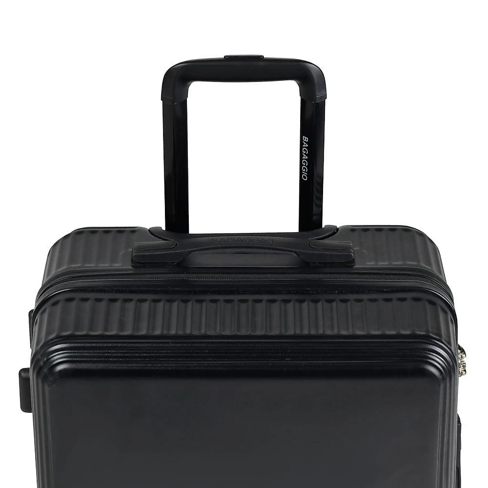 Mala de viagem média 23kg abs 4 rodas 24" my way preta preto - m