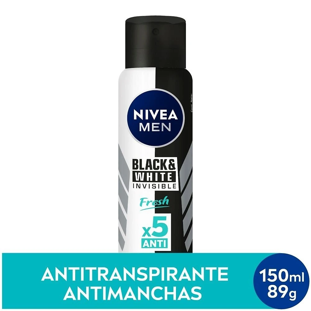 Desodorante Aerosol Nivea Bw Fresh Men 150ml