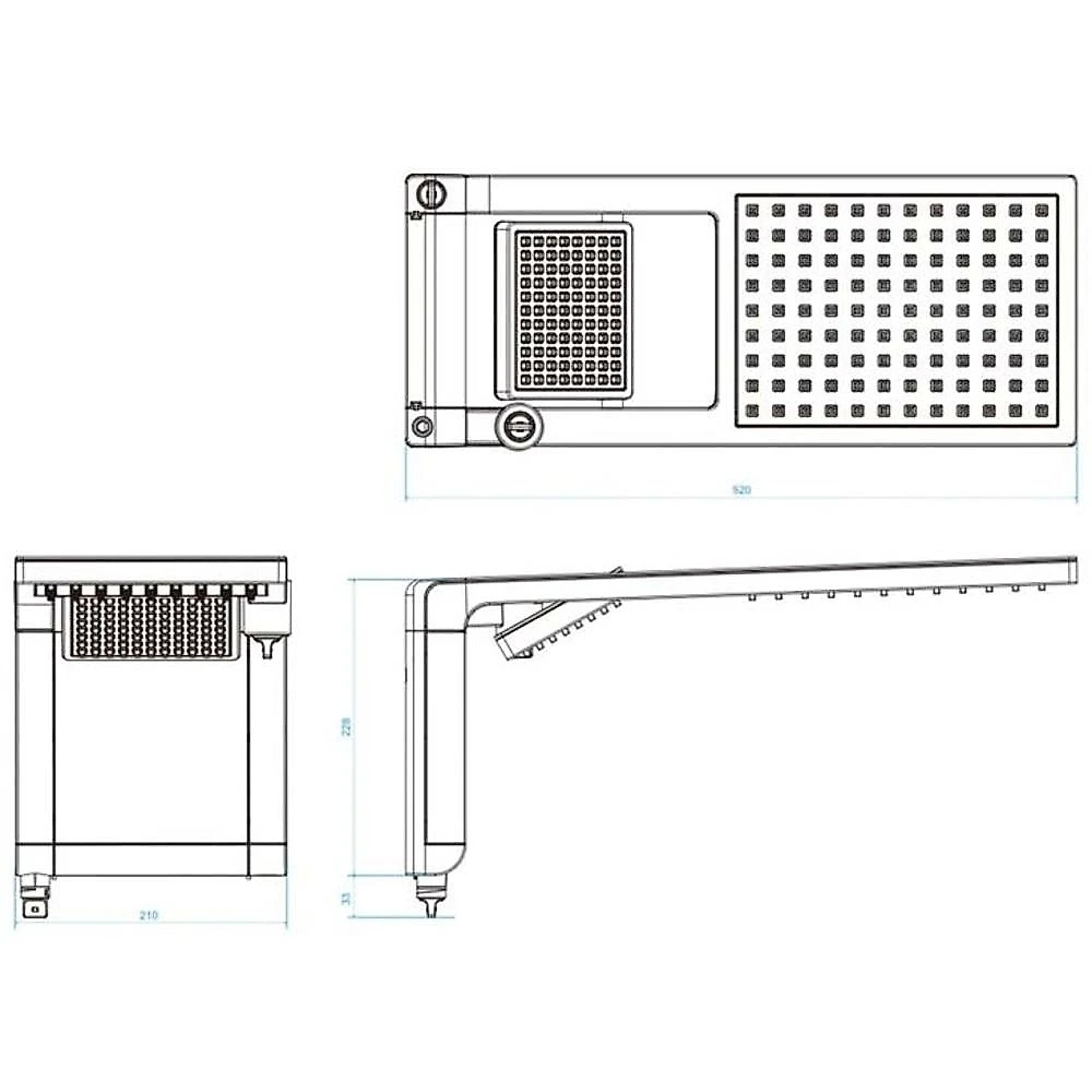 Chuveiro Eletrônico Lorenzetti Acqua Duo Ultra, Preta / Cromado 110 Volts