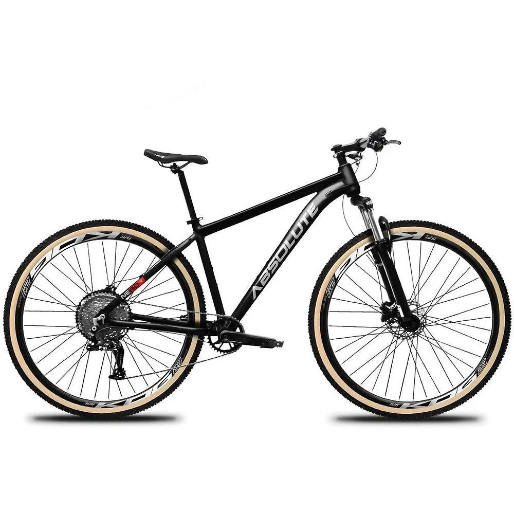 Bicicleta Aro 29 Absolute Nero 5 12v Hollowtech Freio Hidráulico K7 Garfo Trava No Guidão Preto 17
