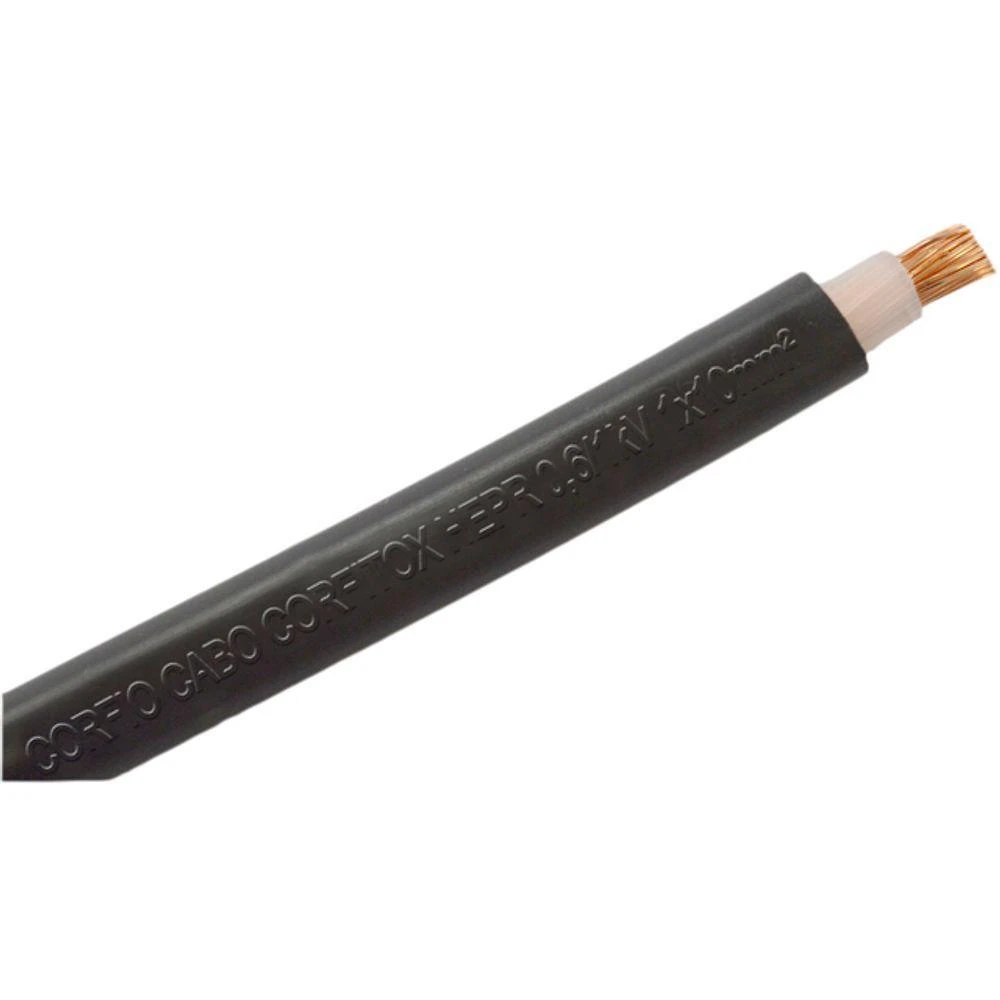 Cabo Elétrico Flexível Hepr Nax 25mm Resistente à Abrasão Corfio Verde