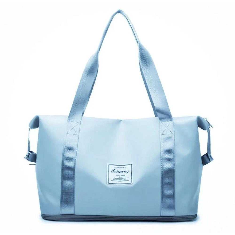 Bolsa de Viagem OEM 678-680 em Tecido Oxford 28x42x22cm 678-azul Bebe Feminina