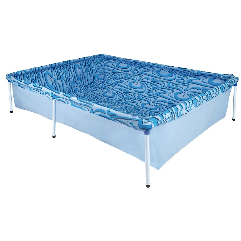 Miniatura Piscina de Plástico 1000 Litros Retangular Mor Standart Desmontável