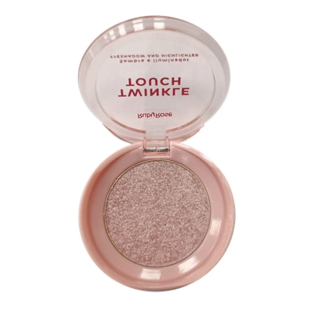 Sombra e Iluminador Twinkle Touch HBM1004 2 em 1 com Brilho Radiante Pink Luster Ruby Rose