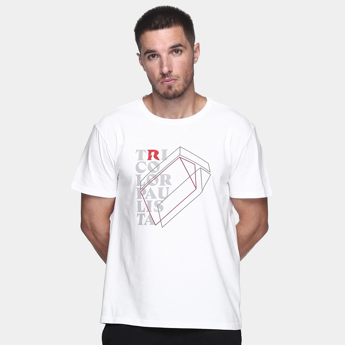 Miniatura Camiseta São Paulo Reserva Masculina Branco - EGG