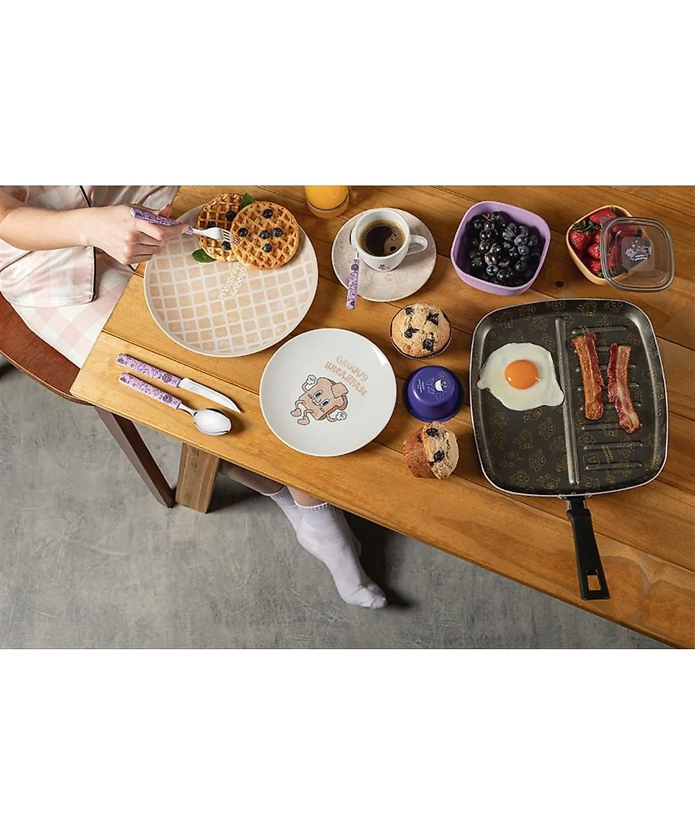Bistequeira Tramontina Groovy Breakfast Antiaderente Azul 26CM