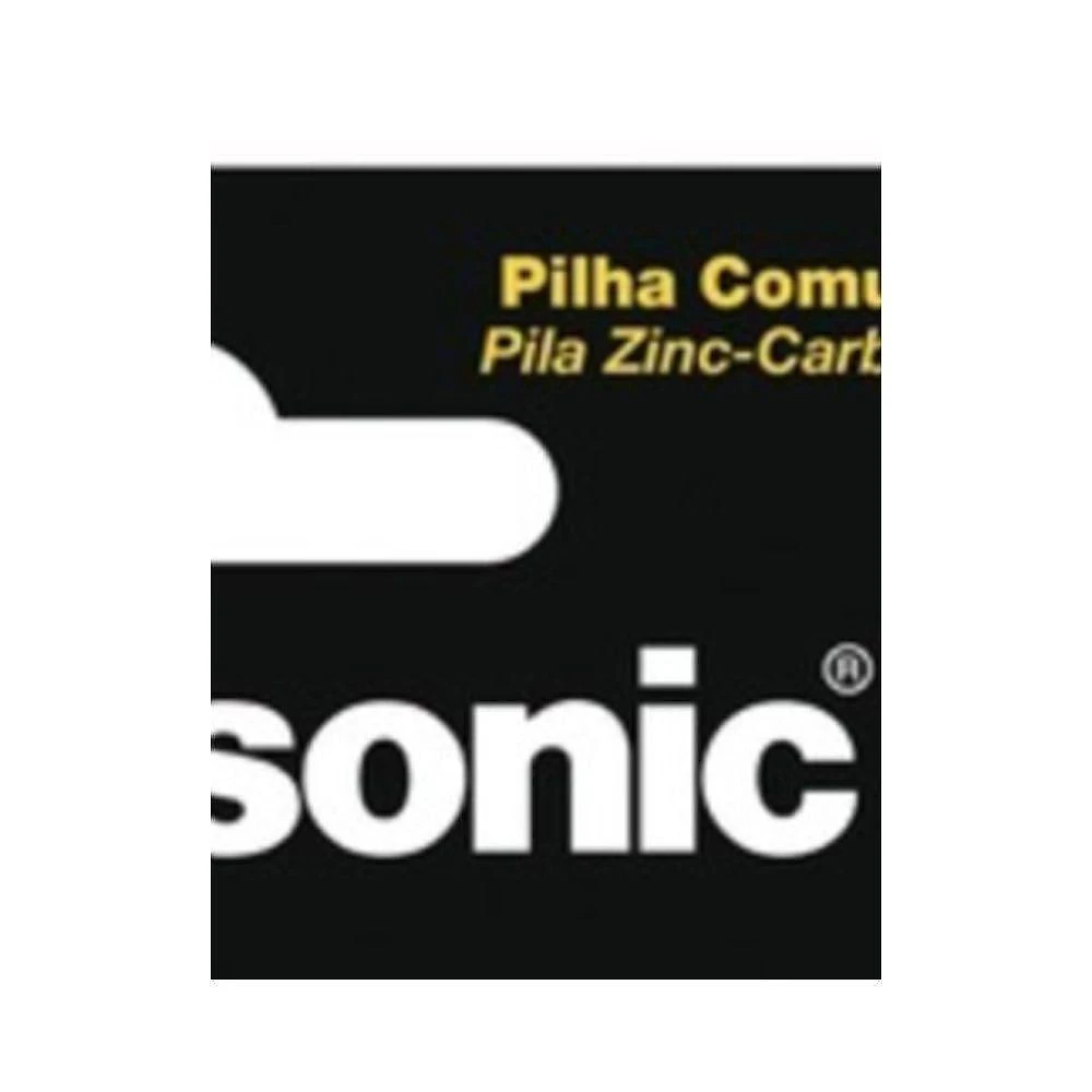 Pilha Comum Tipo D UM-1SHS128 Super Hyper para Rádio e Lanterna 1.5V Panasonic