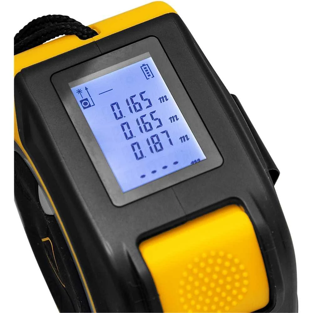 Medidor de distância laser 40m com trena 5 metros vonder