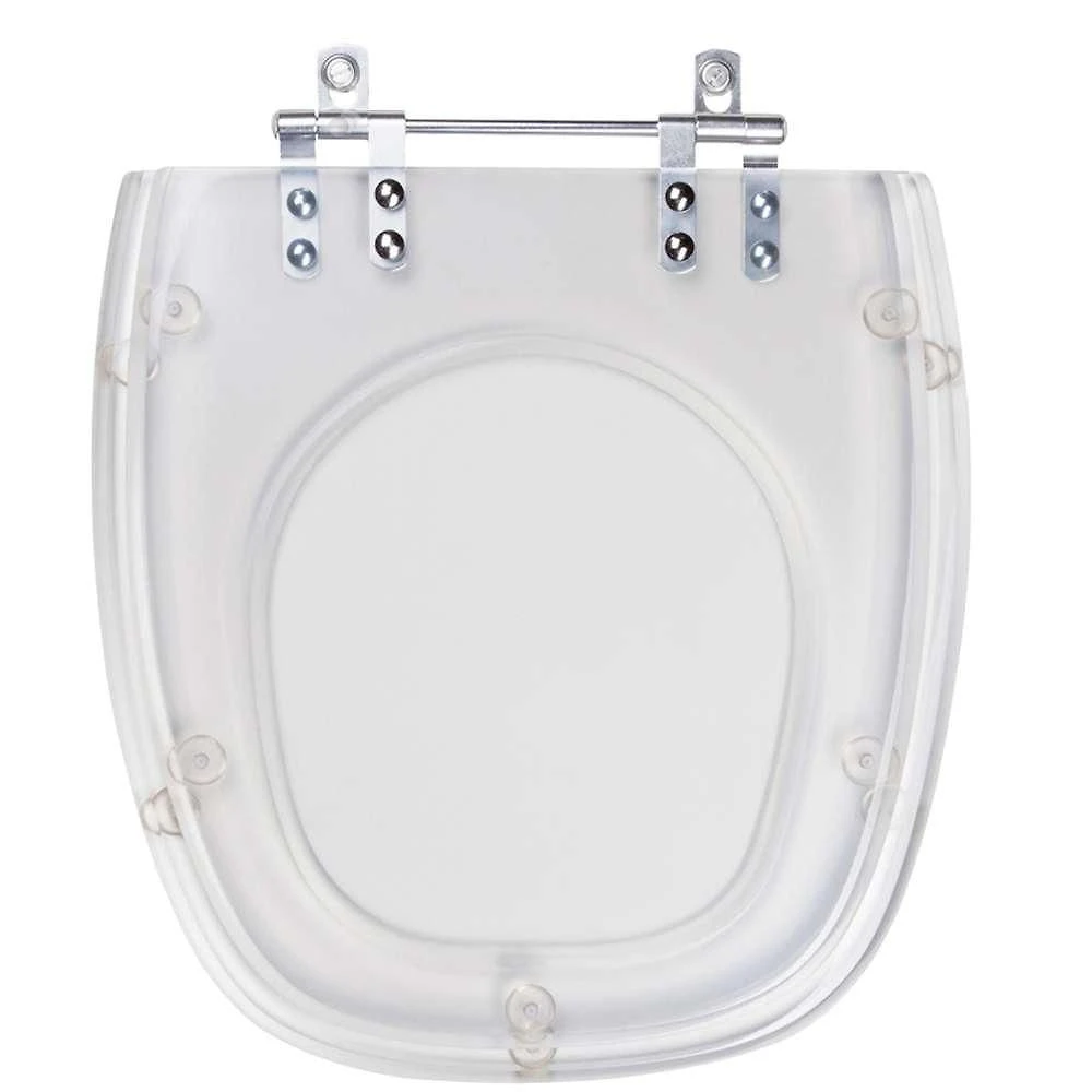 Tampa De Vaso Acrilico Transparente Vip Para Bacia Celite 6lpf