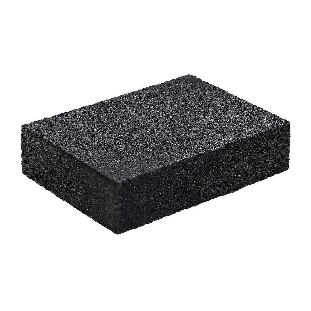Esponja Abrasiva Grão 80 Lixamento e Acabamento Preto Worker 100X70X25MM