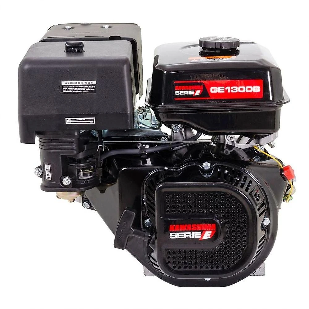 Motor Estacionário Kawashima Ge1300b á Gasolina Com Motor 4T