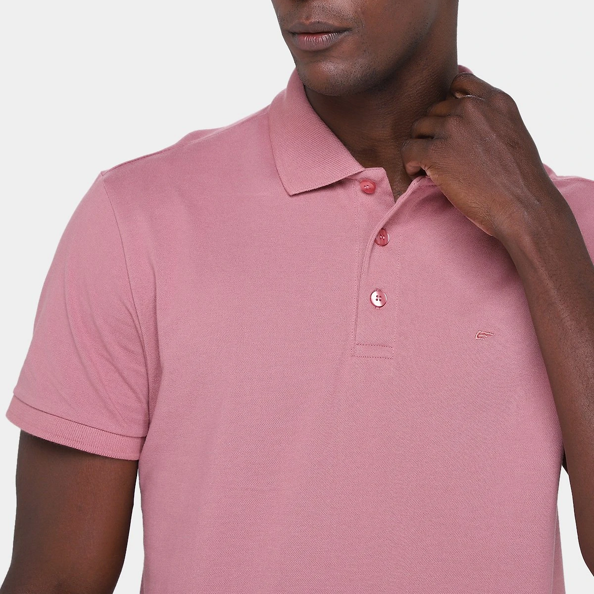 Miniatura Camisa Polo Ellus Masculina Rosa - G