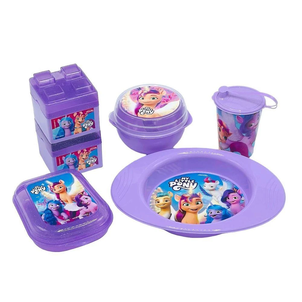 Kit Lanche My Little Pony 6 Itens