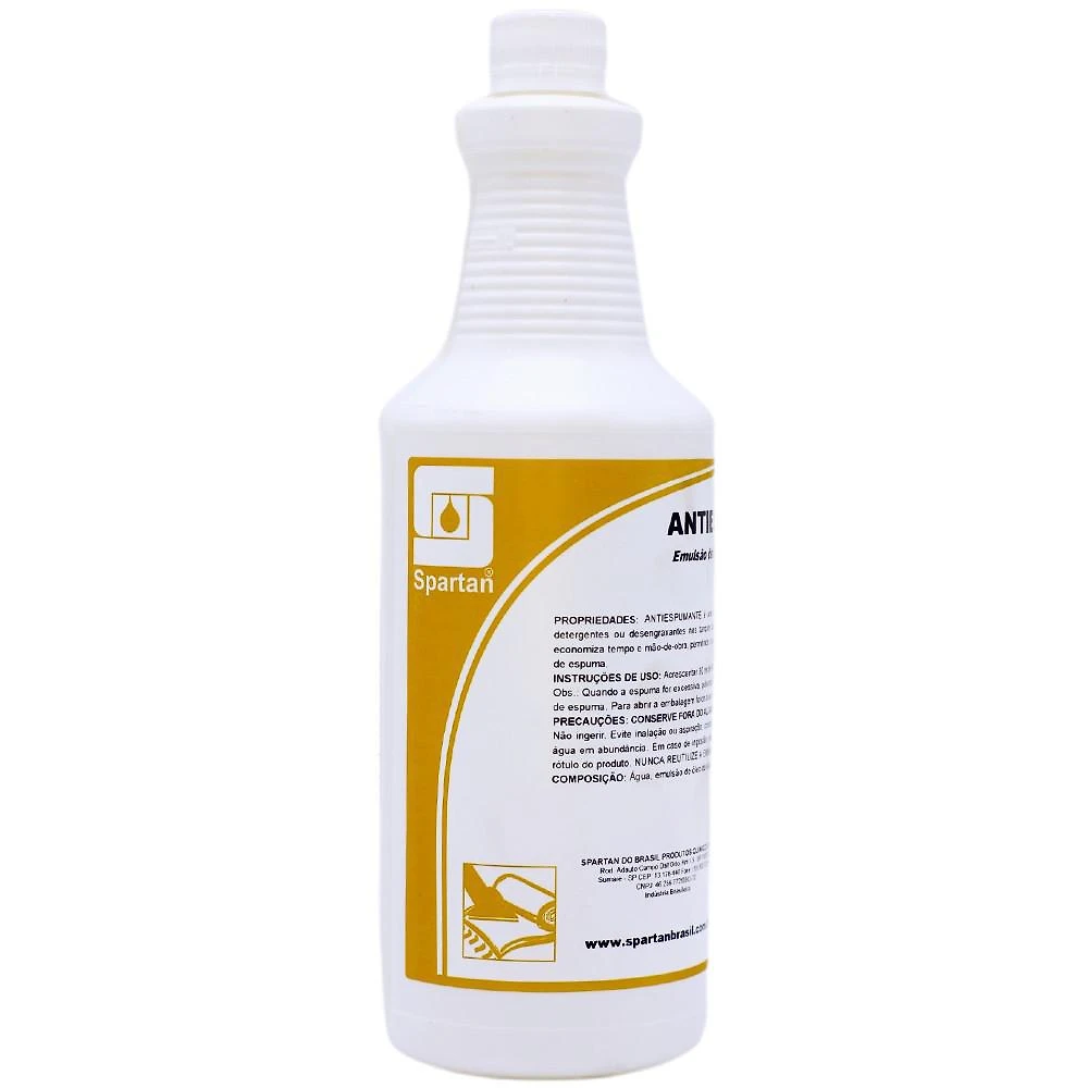 Miniatura Antiespumante Emulsão De Silicone 1 Litro Spartan