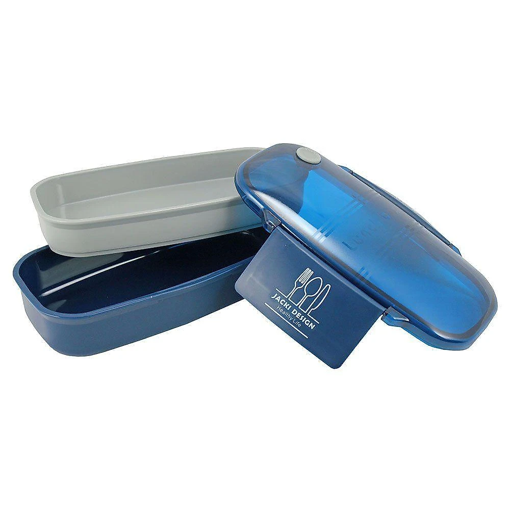 Kit Bolsa Térmica, Marmita E Garrafa 700ml Azul