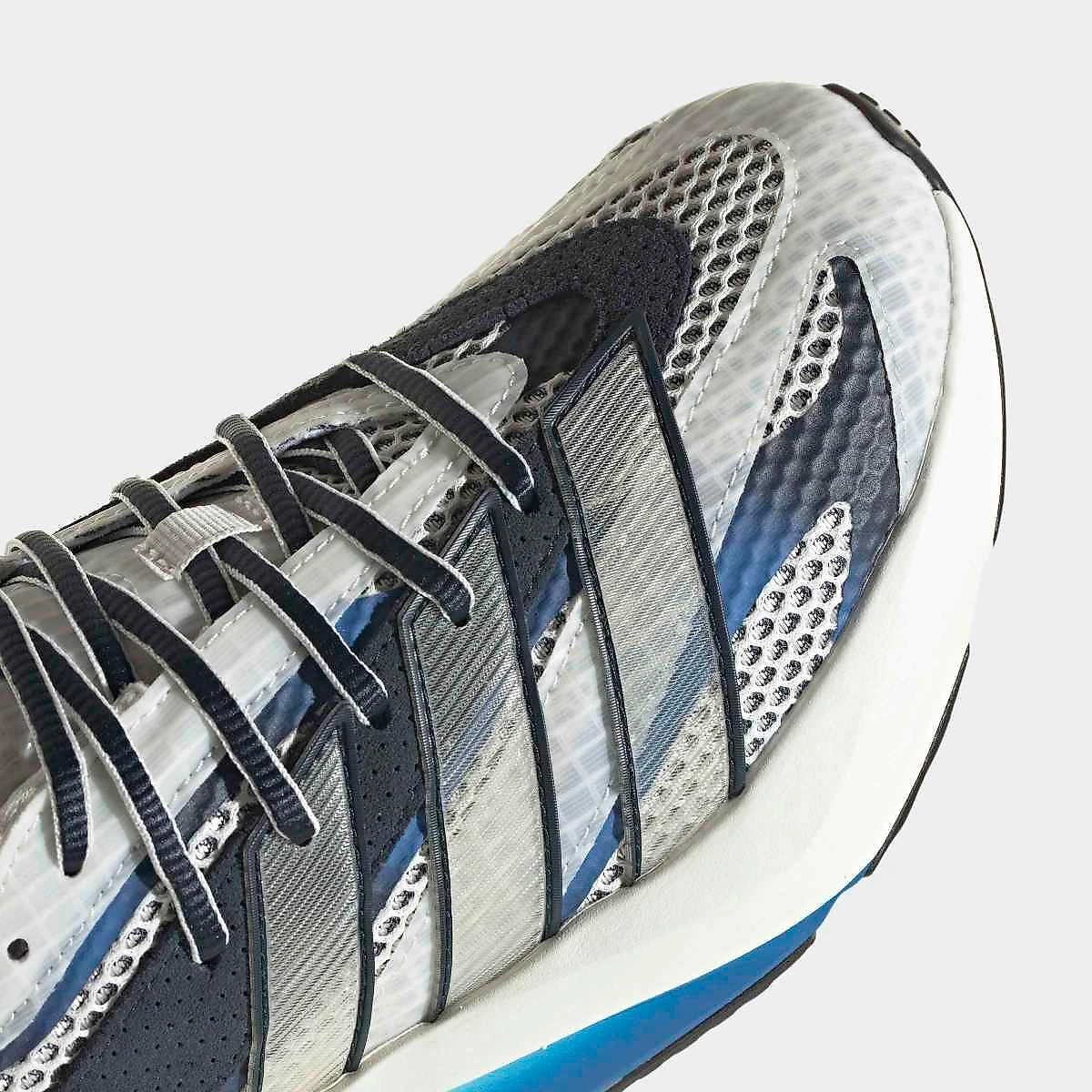 Tênis Adidas Lightblaze Masculino Branco+Azul - 37
