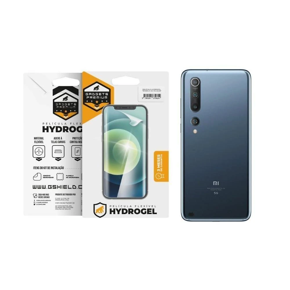 Película Para Xiaomi Mi 10 - Traseira Hydrogel Hd- Gshield