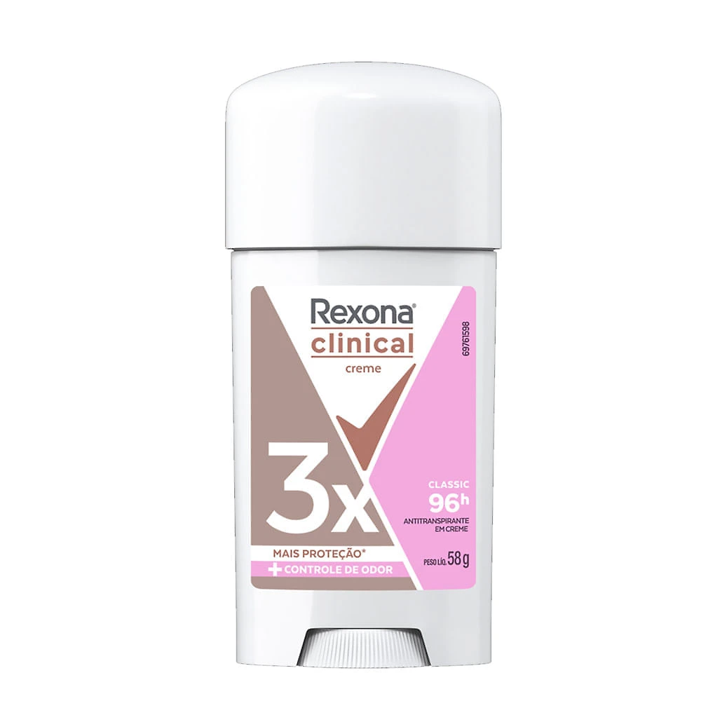 Desodorante Rexona Clinical Creme Classic 58g