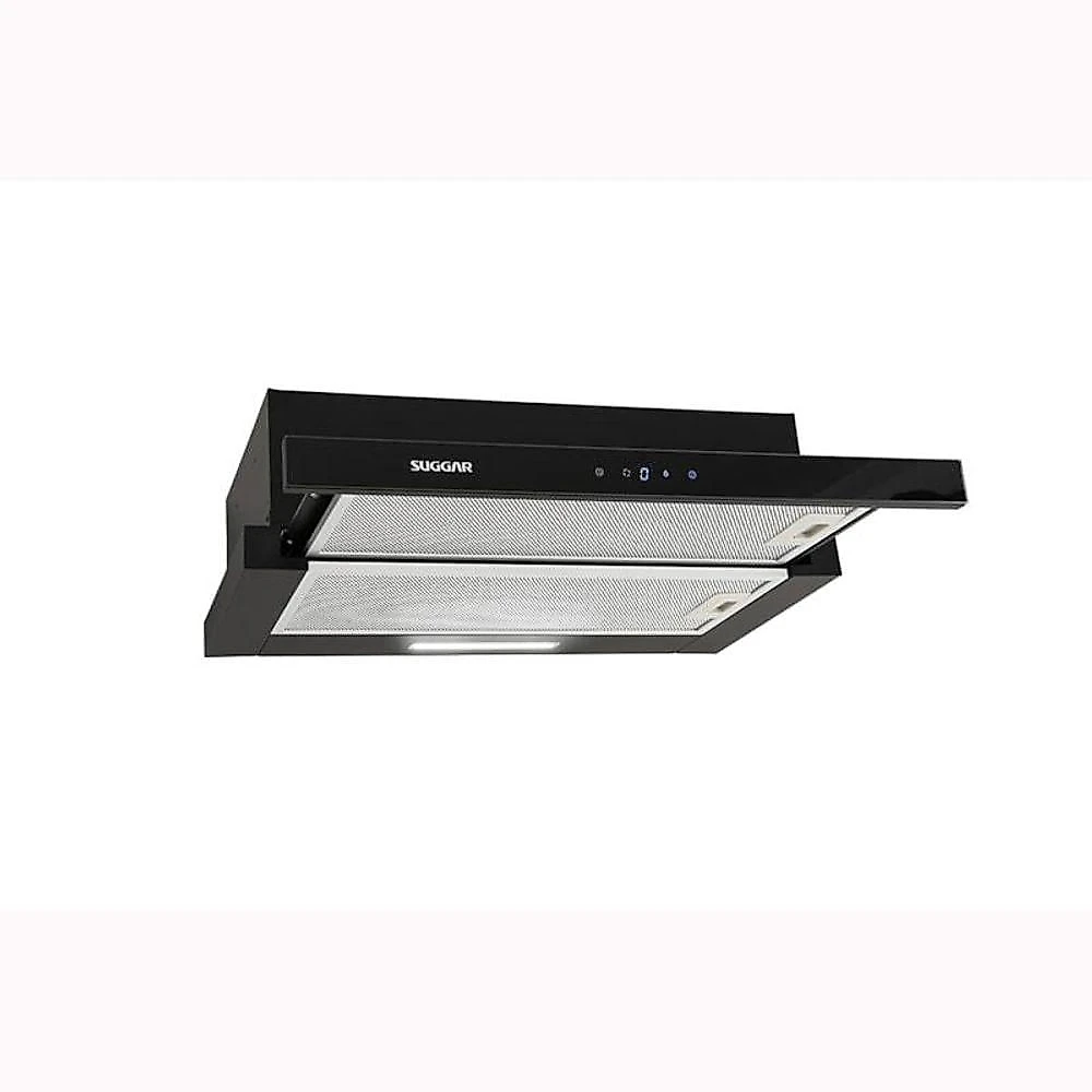 Depurador De Embutir Slim Touch 60 Cm Preto Suggar 220V