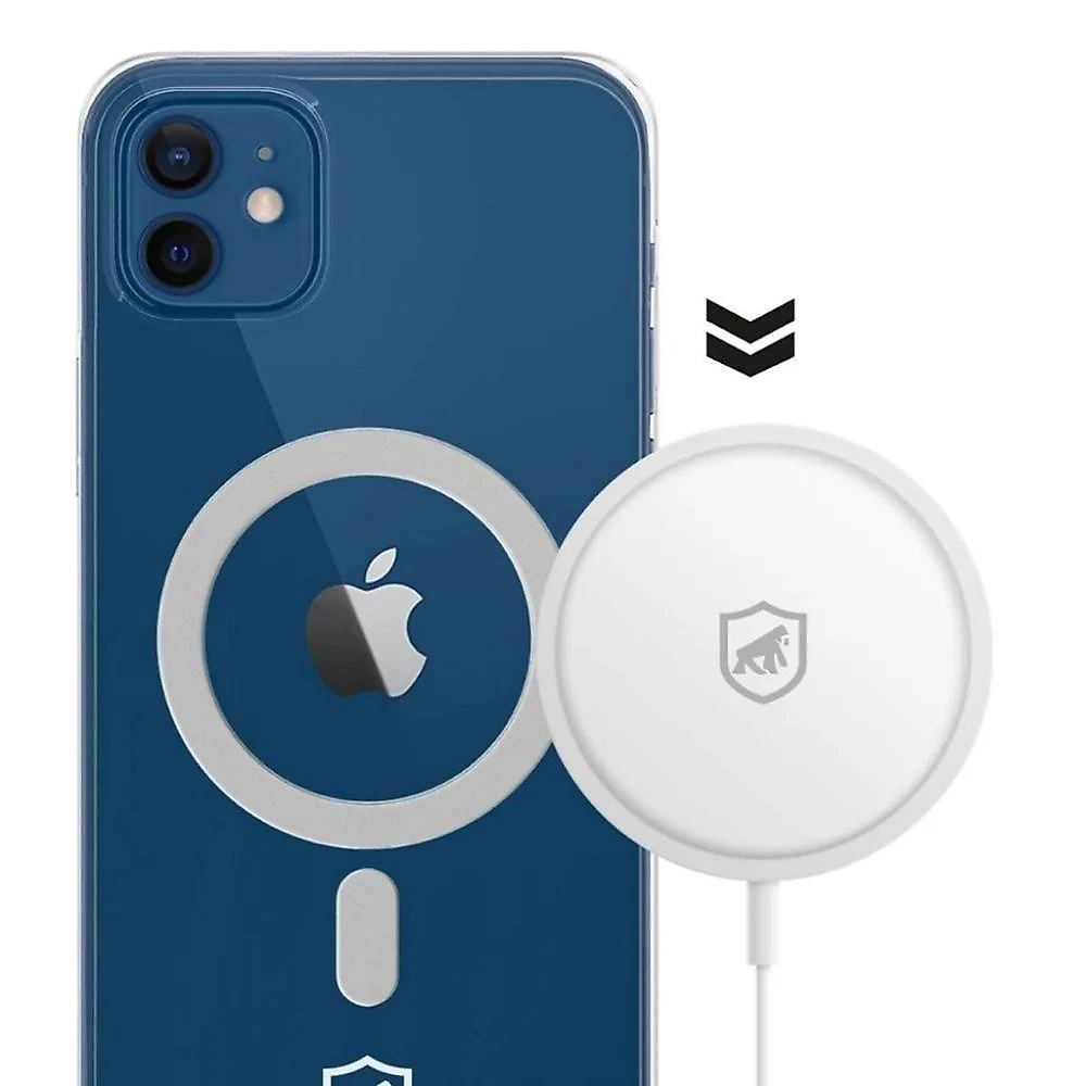 Kit Magsafe - Carregador E Capa Case Capinha Para Iphone 12 - Gshield