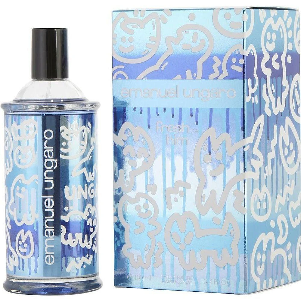 Perfume Masculino Ungaro Emanuel Fresh For Him Edt Spray 100 Ml