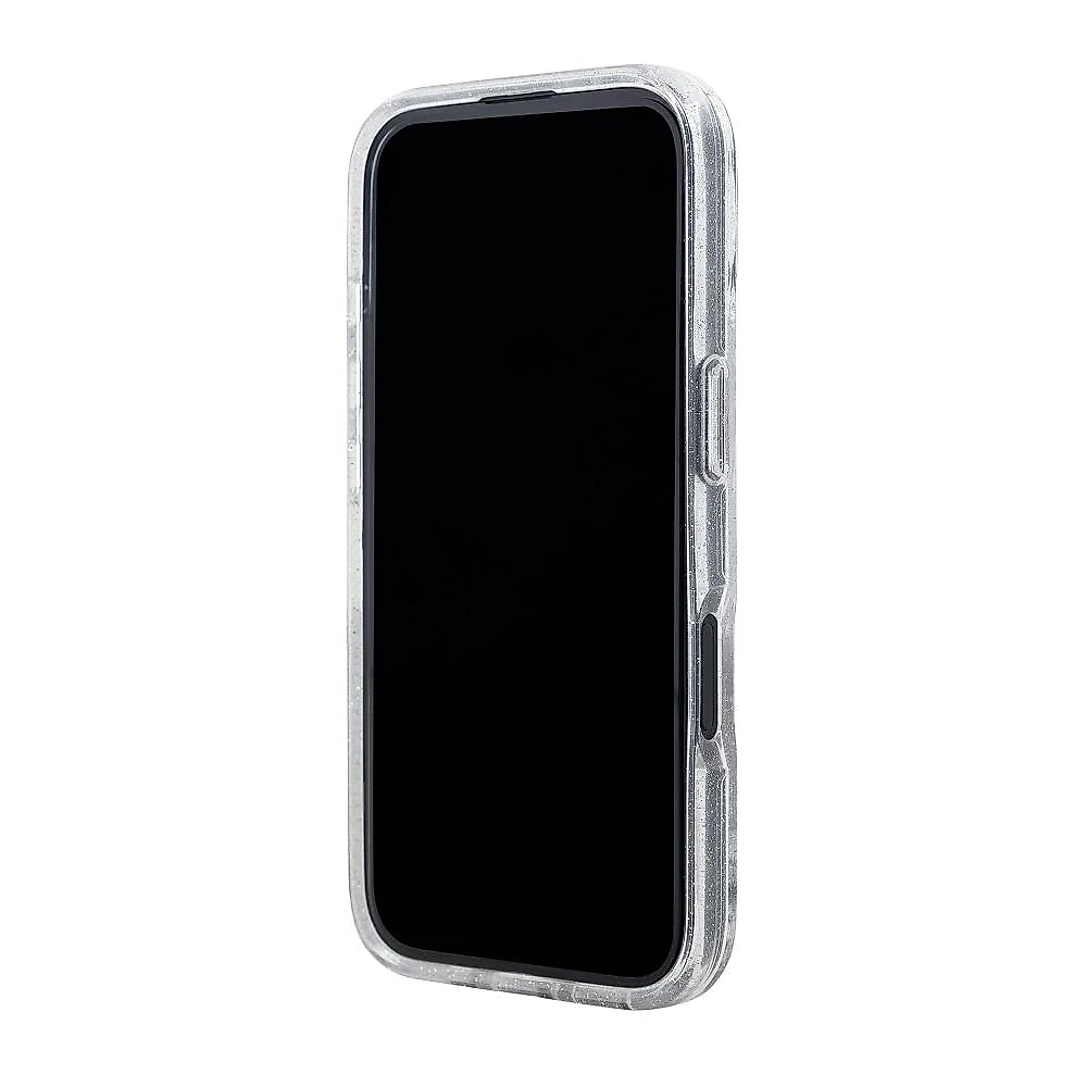 Capa iPhone 15 Originais iPlace, Shine Indução, Transparente com brilho